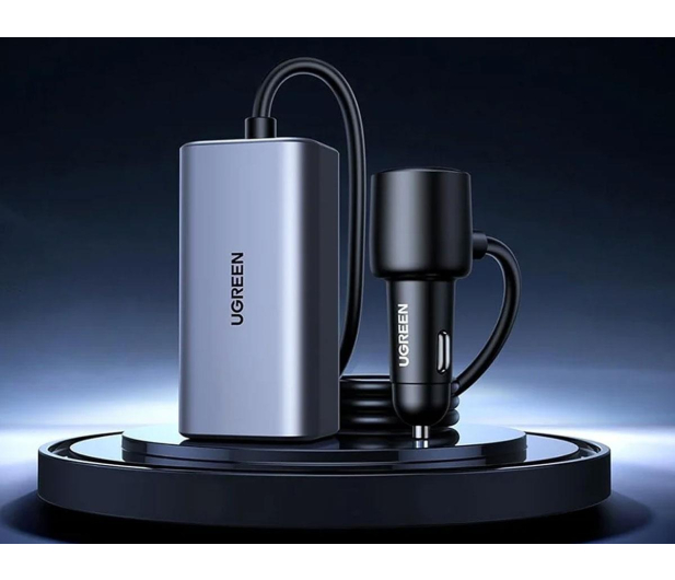 UGREEN Ładowarka samochodowa EC706 USB + 2x USB-C 150W - 1488942 - zdjęcie 3